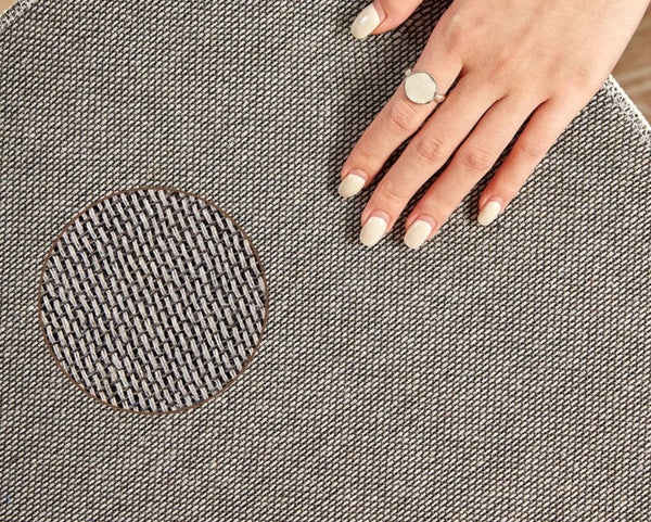 Contemporary Circular Rugs for Study Room, Modern Round Rugs for Dining Room, Round Modern Rugs for Living Room, Abstract Geometric Modern Rugs-Art Painting Canvas