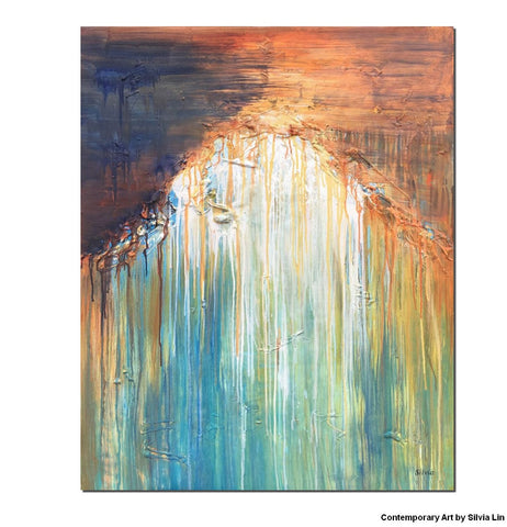 Large Abstract Painting, Abstract Oil Painting, Extra Large Wall Art, Original Abstract Painting, Rustic Home Decor, Modern Art, Canvas Art-Art Painting Canvas