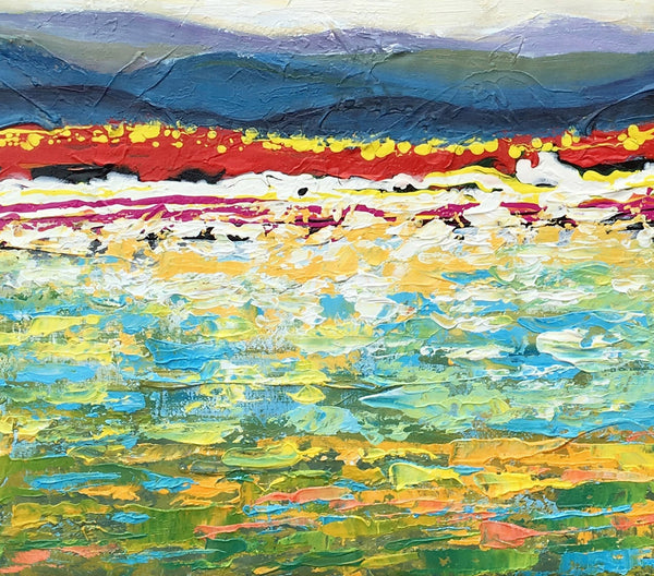 Painting Abstract, Modern Art, Large Abstract Art, Original Oil Painting, Canvas Painting, Large Canvas Wall Art, Original Art, Vivid Color-Art Painting Canvas
