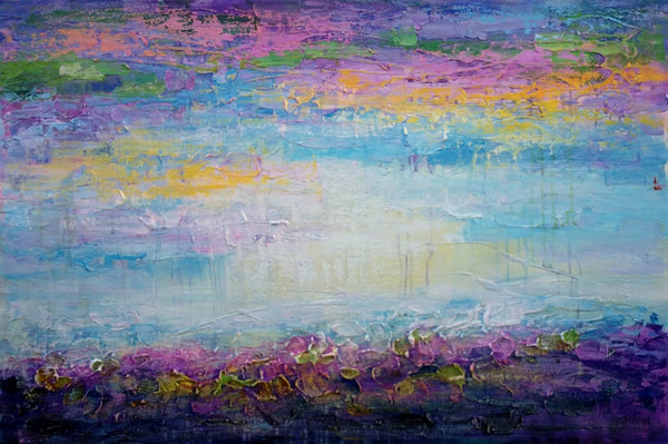 Large Painting, Canvas Art, Framed Art, Abstract Landscape Painting, Original Art, Canvas Oil Painting, Abstract Art, Large Art, Wall Art-Art Painting Canvas