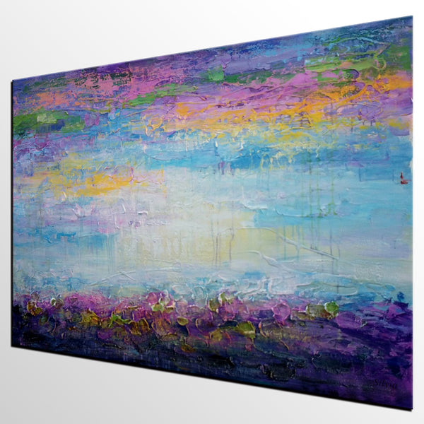 Large Painting, Canvas Art, Framed Art, Abstract Landscape Painting, Original Art, Canvas Oil Painting, Abstract Art, Large Art, Wall Art-Art Painting Canvas