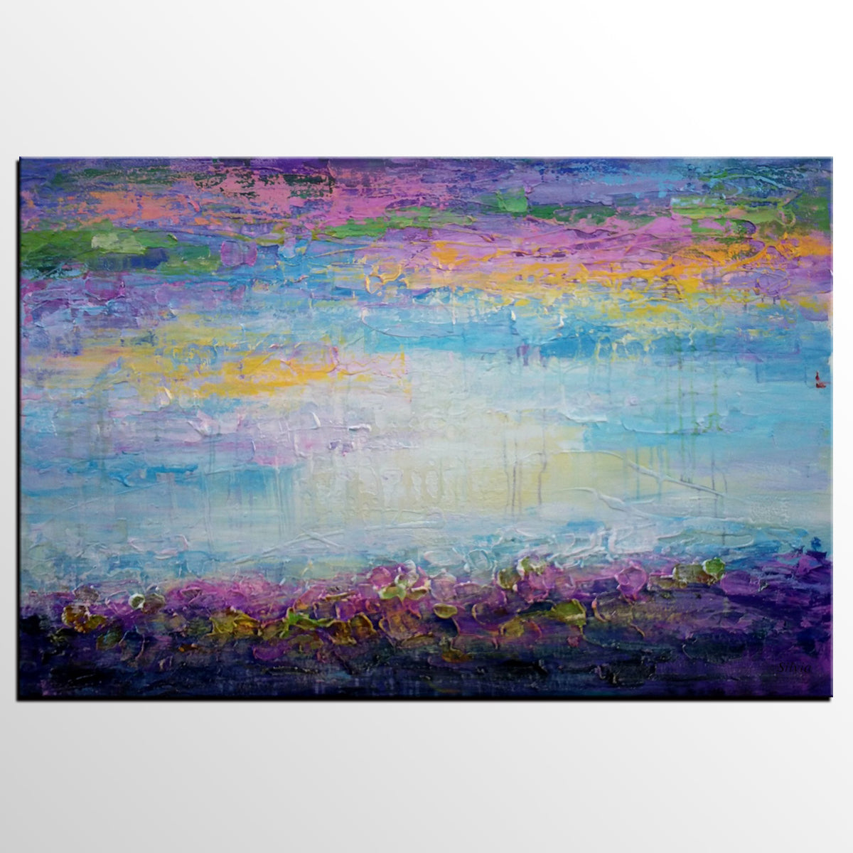 Large Painting, Canvas Art, Framed Art, Abstract Landscape Painting, Original Art, Canvas Oil Painting, Abstract Art, Large Art, Wall Art-Art Painting Canvas