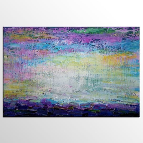 Living Room Art, Abstract Art, Canvas Painting, Modern Painting, Large Wall Art, Large Art, Blue Painting, Canvas Art, Large Oil Painting-Art Painting Canvas