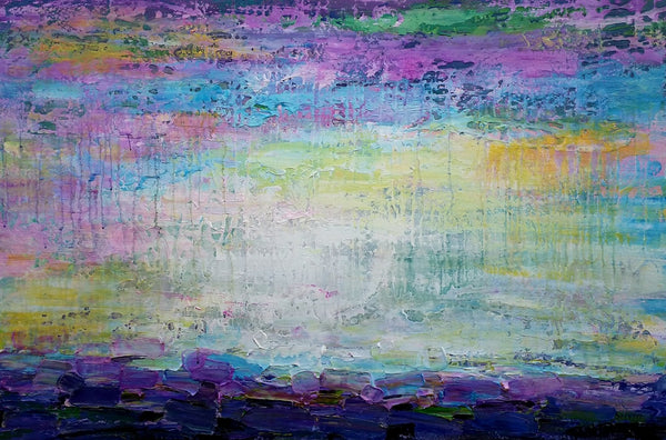 Living Room Art, Abstract Art, Canvas Painting, Modern Painting, Large Wall Art, Large Art, Blue Painting, Canvas Art, Large Oil Painting-Art Painting Canvas