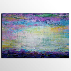 Living Room Art, Abstract Art, Canvas Painting, Modern Painting, Large Wall Art, Large Art, Blue Painting, Canvas Art, Large Oil Painting-Art Painting Canvas