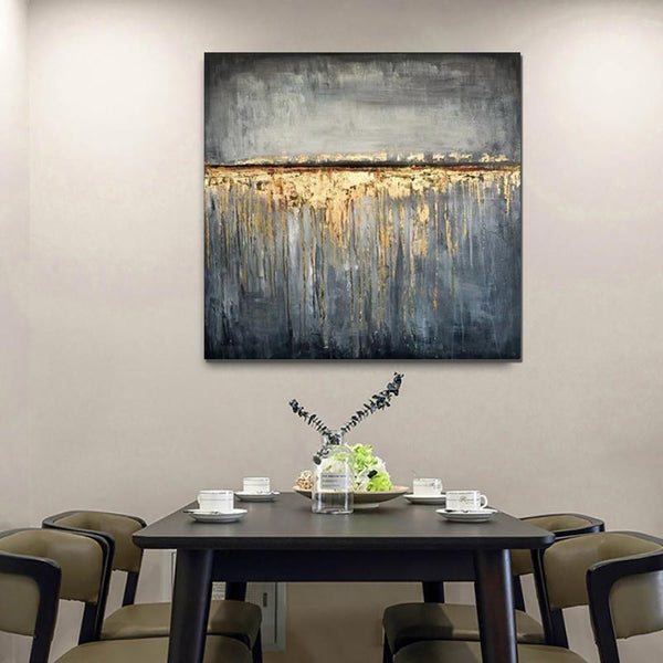 Extra Large Abstract Paintings on Canvas, Bedroom Wall Art Ideas, Simple Painting Ideas for Bedroom, Hand Painted Abstract Painting-Art Painting Canvas