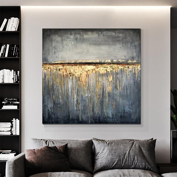 Extra Large Abstract Paintings on Canvas, Bedroom Wall Art Ideas, Simple Painting Ideas for Bedroom, Hand Painted Abstract Painting-Art Painting Canvas