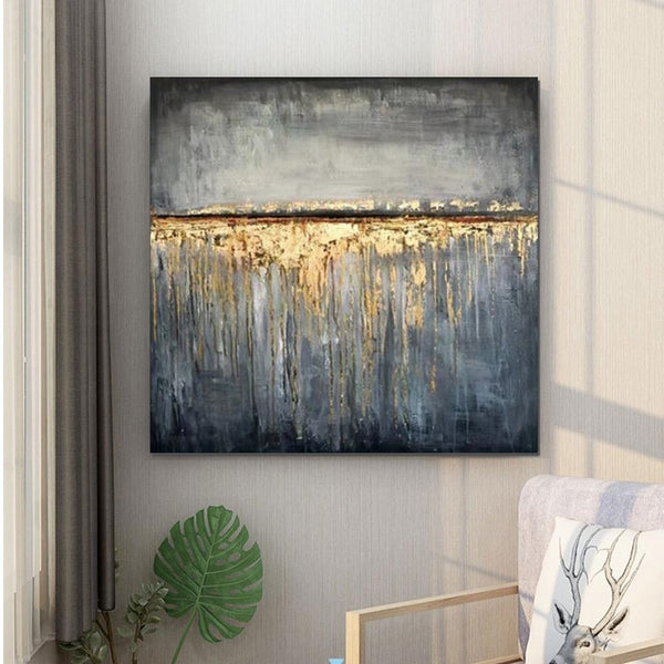 Extra Large Abstract Paintings on Canvas, Bedroom Wall Art Ideas, Simple Painting Ideas for Bedroom, Hand Painted Abstract Painting-Art Painting Canvas