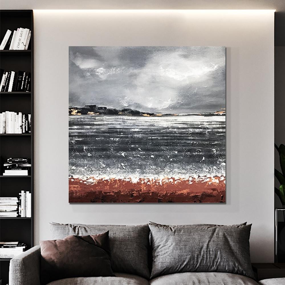 Large Abstract Paintings for Bedroom, Simple Painting Ideas for Living Room, Hand Painted Acrylic Painting, Simple Modern Wall Art Ideas-Art Painting Canvas