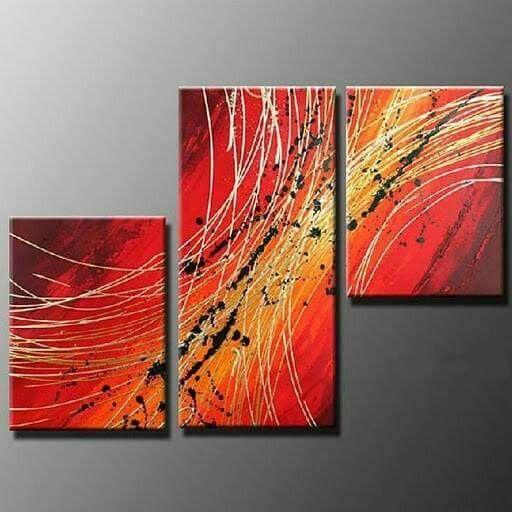 Acrylic Painting Abstract Art, Original Oil Painting, Modern Textured Art, Gallery Wrapped Canvas