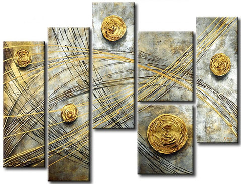 Acrylic Painting on Canvas, Living Room Wall Art Paintings, Modern Painting, Contemporary Artwork-Art Painting Canvas