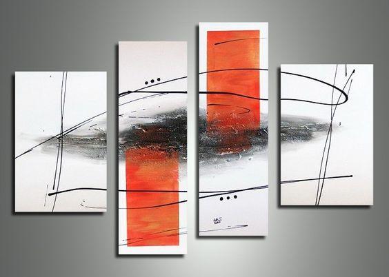 Acrylic Painting Abstract, Modern Wall Art Painting, Contemporary Wall Paintings, Living Room Wall Art-Art Painting Canvas