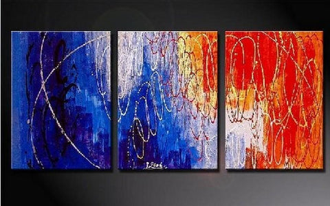 Large Painting, Canvas Art, Abstract Art, Canvas Painting, Abstract Oil Painting, Living Room Art, Modern Art, 3 Piece Wall Art, Abstract Painting, Acrylic Art-Art Painting Canvas