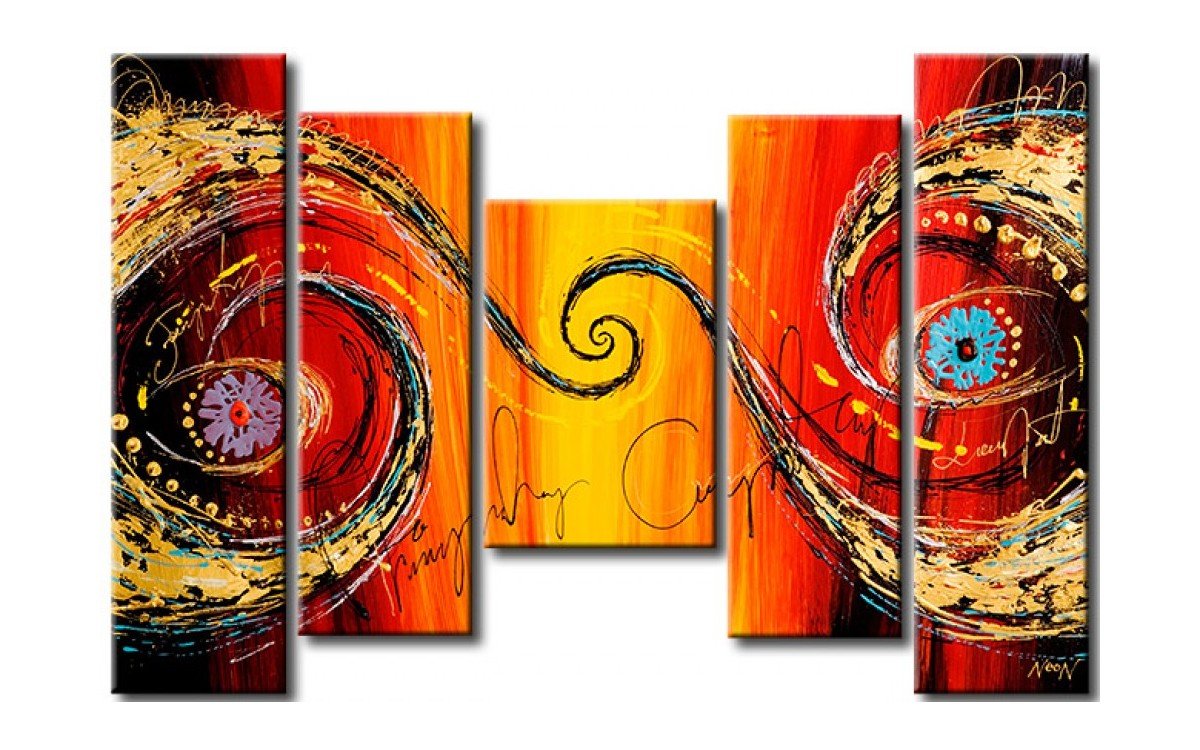 Acrylic Painting Abstract, Modern Paintings, Contemporary Artwork, Living Room Wall Paintings, Simple Modern Art-Art Painting Canvas