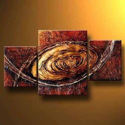 Acrylic Painting Abstract, 3 Piece Wall Art, Canvas Paintings for Living Room, Modern Paintings, Hand Painted Wall Art-Art Painting Canvas