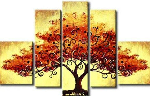 Extra Large Wall Art Paintings, Tree of Life Painting, Bedroom Canvas Painting, Landscape Canvas Paintings, Buy Art Online-Art Painting Canvas