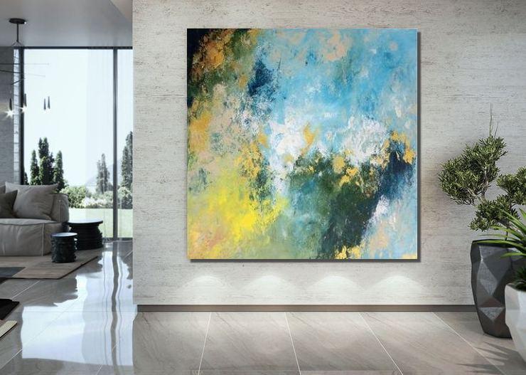 Extra Large Paintings for Bedroom, Simple Painting Ideas for Living Room, Contemporary Abstract Paintings, Abstract Acrylic Wall Painting, Modern Canvas Painting-Art Painting Canvas