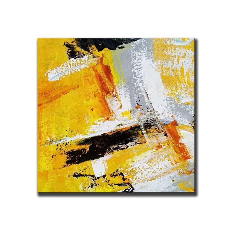 Hand Painted Acrylic Painting, Abstract Wall Painting for Living Room, Acrylic Paintings for Dining Room, Modern Contemporary Artwork-Art Painting Canvas