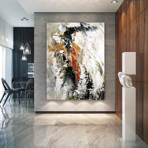 Contemporary Modern Artwork, Large Modern Canvas Painting, Wall Art for Bedroom, Hand Painted Wall Art Painting-Art Painting Canvas