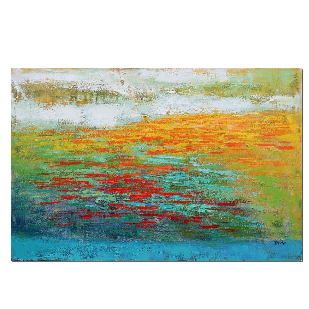 Original Painting, Oil Painting, Canvas Painting, Large Wall Art, Abstract Art, Wall Art, Large Painting, Wall Painting, Landscape painting-Art Painting Canvas