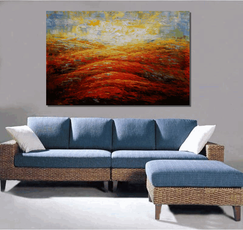 Original Painting, Abstract Art, Wall Art, Abstract Painting, Canvas Painting, Living Room Art, Oil Painting, Large Art, Large Canvas Art-Art Painting Canvas