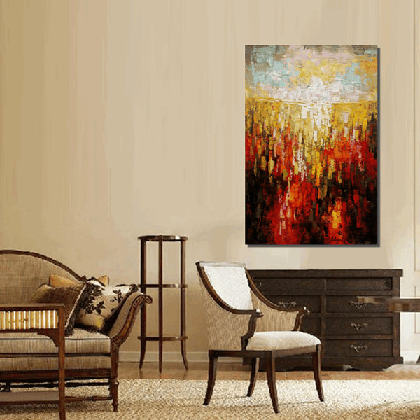 Original Painting, Oil Painting, Canvas Painting, Large Wall Art, Abstract Art, Wall Art, Large Painting, Wall Painting, Landscape painting-Art Painting Canvas
