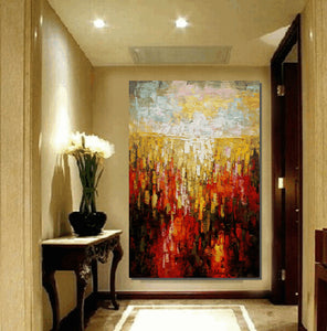 Original Painting, Oil Painting, Canvas Painting, Large Wall Art, Abstract Art, Wall Art, Large Painting, Wall Painting, Landscape painting-Art Painting Canvas