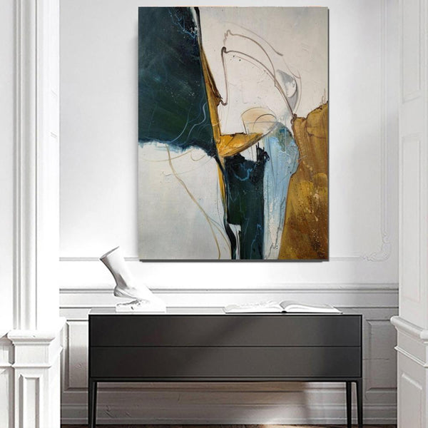 Large Abstract Paintings on Canvas, Hand Painted Canvas Art, Acrylic Paintings for Living Room, Large Painting for Sale-Art Painting Canvas