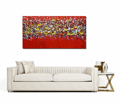 Canvas Wall Art, Abstract Art, Large Art, Contemporary Painting, Abstract Painting, Wall Art, Oil Painting, Large Art, Acrylic Painting-Art Painting Canvas