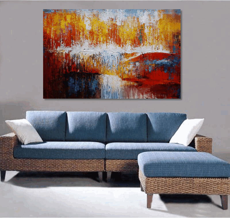 Large Art, Living Room Wall Art, Abstract Painting, Large Painting, Original Art, Canvas Painting, Abstract Art, Canvas Art, Oil Painting-Art Painting Canvas