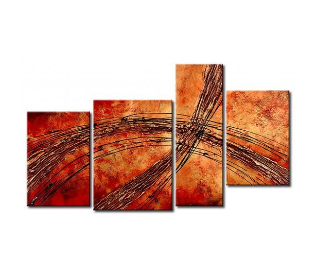 Modern Wall Art Painting, Abstract Painting Acrylic, Contemporary Wall Paintings, Living Room Wall Art-Art Painting Canvas