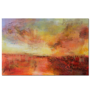 Original Artwork, Family Wall Decor, Canvas Painting, Painting Abstract, Contemporary Art, Landscape Oil Painting, Living Room Wall Art-Art Painting Canvas
