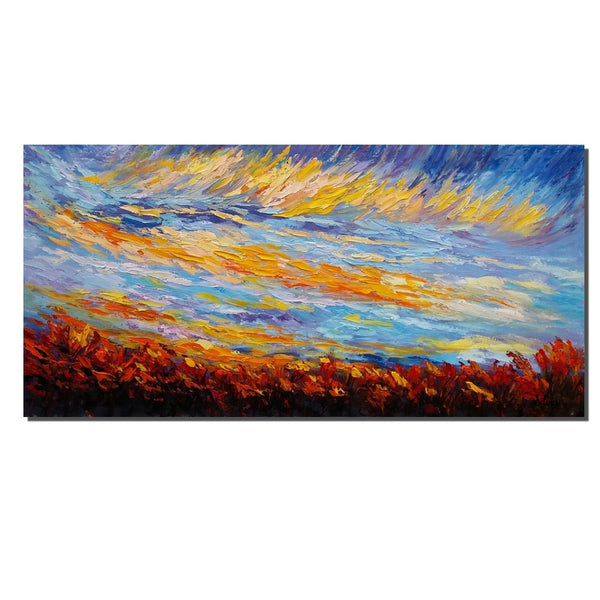 Large Abstract Art, Original Abstract Painting, Abstract Painting, Wall Decor, Modern Art, Canvas Painting, Wall Hanging, Abstract Landscape-Art Painting Canvas