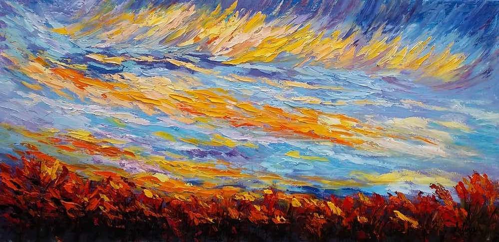 Large Abstract Art, Original Abstract Painting, Abstract Painting, Wall Decor, Modern Art, Canvas Painting, Wall Hanging, Abstract Landscape-Art Painting Canvas