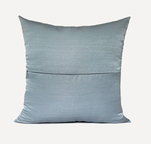 Simple Modern Pillows, Blue Modern Throw Pillows, Decorative Pillows for Couch, Modern Sofa Pillows, Contemporary Throw Pillows-Art Painting Canvas