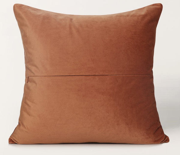 Modern Sofa Pillow, Modern Throw Pillows, Orange Throw Pillow for Couch, Orange Decorative Pillow, Throw Pillow for Living Room-Art Painting Canvas