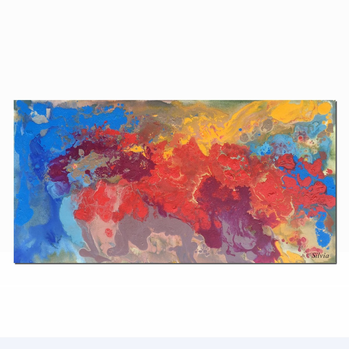 Original Abstract Art, Canvas Art, Modern Art, Kitchen Wall Art, Oil Painting Abstract, Large Canvas Art, Large Wall Art, Large Art-Art Painting Canvas