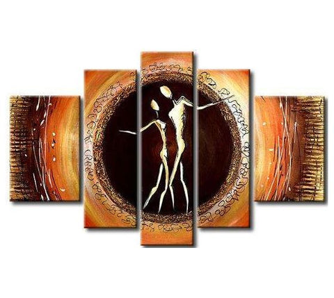 Acrylic Modern Paintings, Large Painting for Sale, Heavy Texture Painting, Modern Paintings for Dining Room-Art Painting Canvas