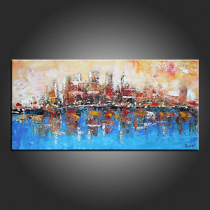 Modern Art, Abstract Painting, Contemporary Art, Art Painting, Abstract Art, Dining Room Wall Art, Canvas Art, Art on Canvas-Art Painting Canvas