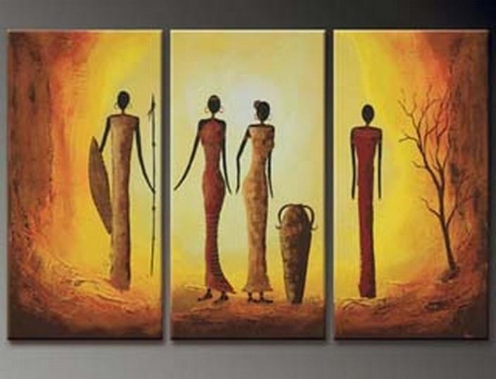 Large Painting, Abtract Figure Art, Bedroom Wall Art, Canvas Painting, Abstract Art, Abstract Painting, Contemporary Art, 3 Piece Oil Painting, Canvas Art-Art Painting Canvas