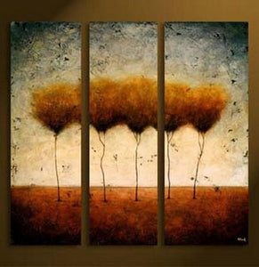 Tree of Life Painting, Abstract Art, Canvas Painting, Abstract Painting, Acrylic Art, 3 Piece Canvas Art-Art Painting Canvas