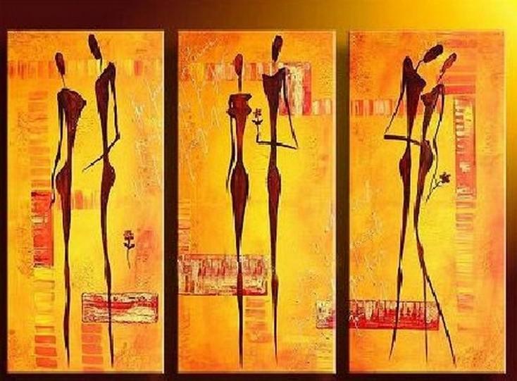 Modern Wall Painting, Abtract Figure Art, Bedroom Wall Art Paintings, Abstract Canvas Painting, Acrylic Art Painting, Simple Modern Art, 3 Piece Wall Art-Art Painting Canvas