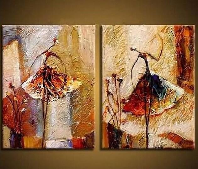 Abstract Painting, Ballet Dancer Art, Canvas Painting, Abstract Art, Bedroom Wall Art, Modern Art, Hand Painted Art-Art Painting Canvas