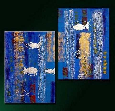 Large Art, Abstract Painting, Blue Art, Canvas Painting, Abstract Art, Wall Art, Wall Hanging, Bedroom Wall Art, Modern Art, Hand Painted Art-Art Painting Canvas