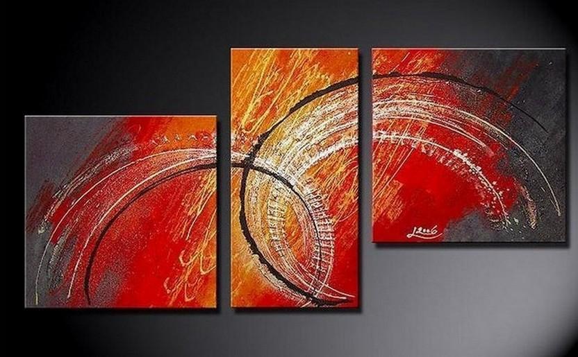 Abstract Wall Art, Bedroom Wall Art, Red Abstract Painting, Large Painting, Living Room Wall Art, Modern Art, Art on Canvas-Art Painting Canvas