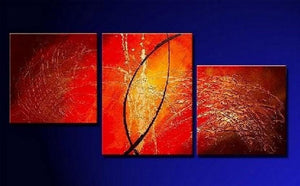 Extra Large Painting, Abstract Art, Red Abstract Painting, Living Room Wall Art, Modern Art, Large Wall Art, Painting for Sale-Art Painting Canvas