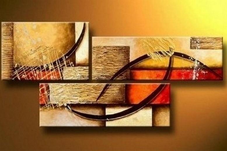 Canvas Painting, Wall Art, Large Painting, Living Room Wall Art, Modern Art, 3 Piece Wall Art, Abstract Painting, Home Art Decor-Art Painting Canvas