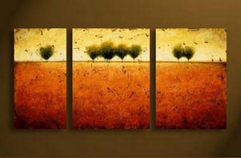 3 Piece Acrylic Painting, Tree of Life Painting, Buy Art Online, Landscape Painting on Canvas, Landscape Painting for Bedroom-Art Painting Canvas