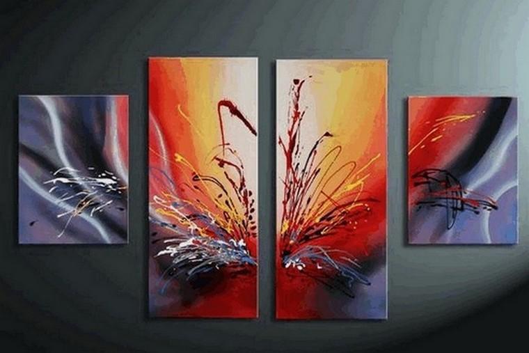 Abstract Painting, Living Room Wall Art, Modern Art, Extra Large Wall Art, Contemporary Art, Modern Art-Art Painting Canvas