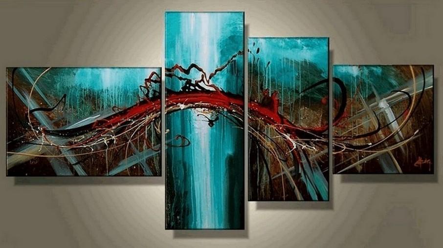 Huge Abstract Wall Art, Abstract Painting, Living Room Wall Art, Modern Art, Extra Large Wall Art, Contemporary Art, Wall Hanging-Art Painting Canvas